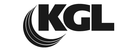 KGL logo black